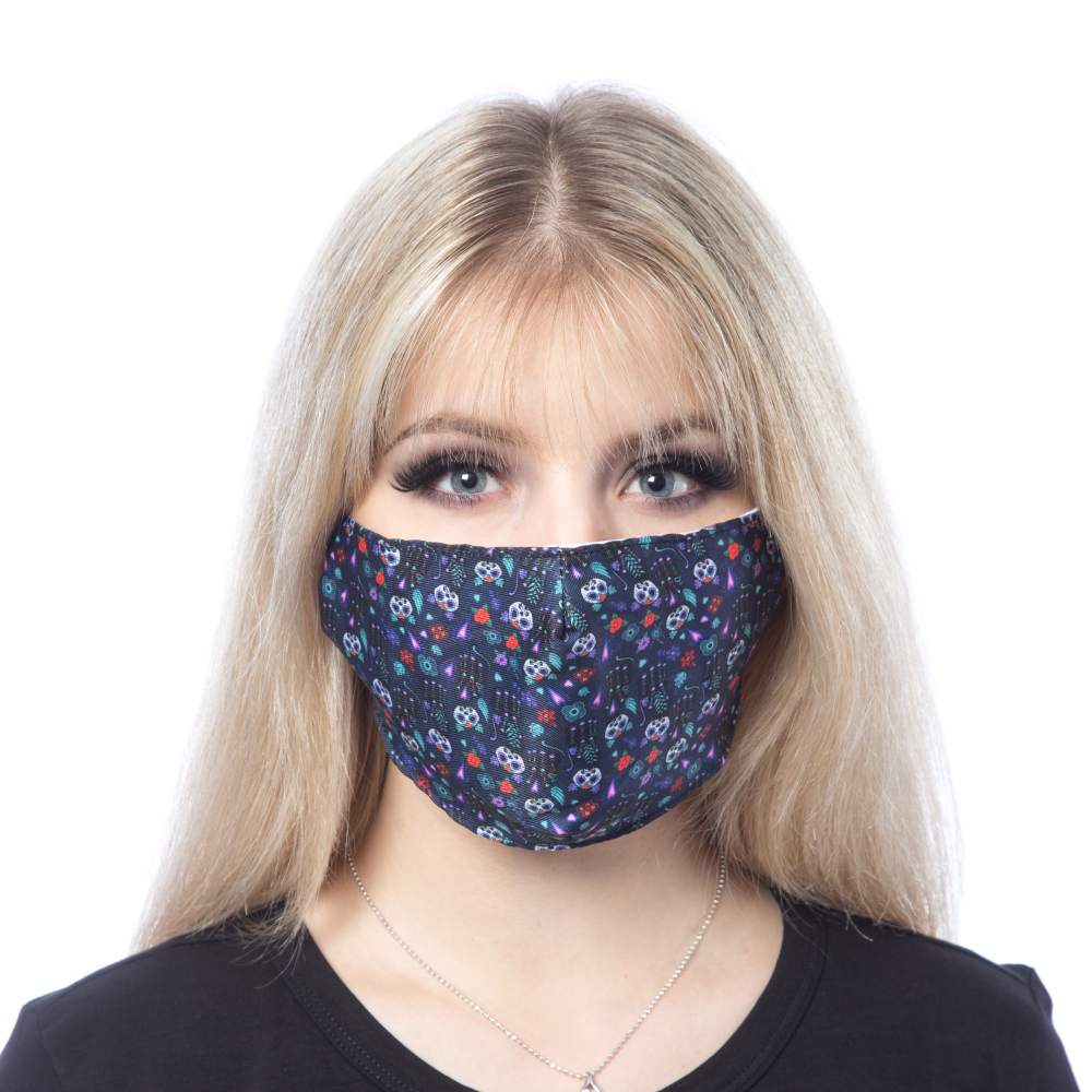 Cupcake Cult - SUGAR KITTY Maske - Mundmaske - Mehrfarben